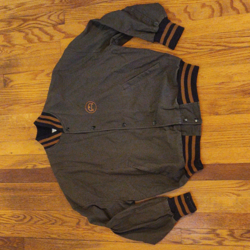 Men's Etienne Aigner Brown Bomber Jacket